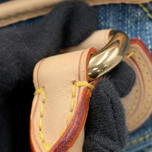 将图像加载到图库查看器中，LOUIS VUITTON Neo Cabby BlueM95349 Monogram Denim Size MM
