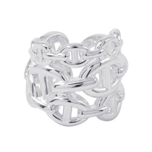 Load image into Gallery viewer, HERMES Chaine d&#39;Ancre Ring Size GM/48/#8 SV925
