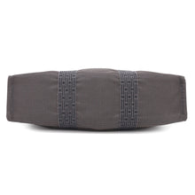 Load image into Gallery viewer, HERMES Her Line Tote Gray Nylon Canvas Size MM
