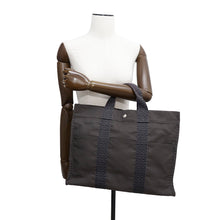 Load image into Gallery viewer, HERMES Her Line Tote Gray Canvas Size MM
