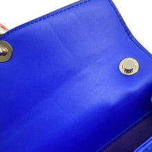 将图像加载到图库查看器中，BVLGARI ★Serpenti Forever ChainShoulder Blue Leather
