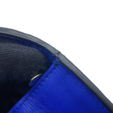 Load image into Gallery viewer, BVLGARI Serpenti Forever ChainShoulder Blue Leather
