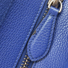 将图像加载到图库查看器中，CELINE Luggage shopper Blue189793 Leather Size micro
