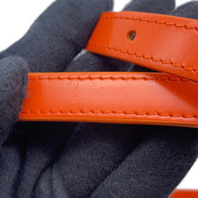 将图像加载到图库查看器中，CELINE Triomphe Claude Shoulder Orange194143BF4 Shiny Calf Leather
