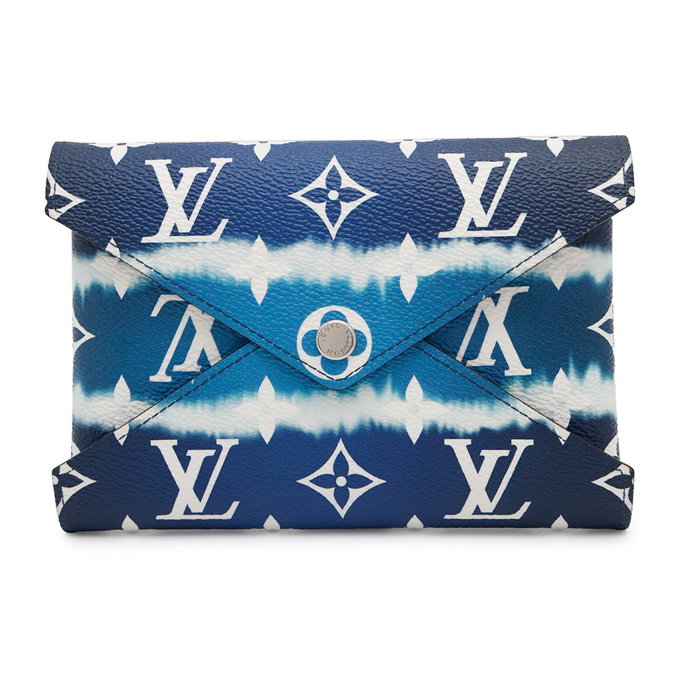 LOUIS VUITTON LV Escale Pochette Kirigami BlueM69119 Monogram・Canvas