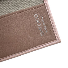 Load image into Gallery viewer, JIMMY CHOO Key Case Star Studded Pink Leather
