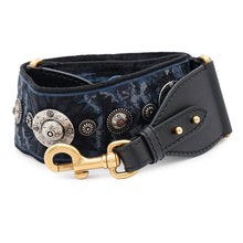 Load image into Gallery viewer, Dior Medallion Embroidery Shoulder Strap BlueAY5626W3 Canvas Leather

