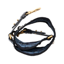 Load image into Gallery viewer, Dior Medallion Embroidery Shoulder Strap BlueAY5626W3 Canvas Leather
