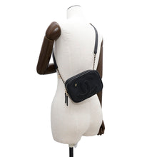 Load image into Gallery viewer, CHANEL CC Logo Crossbody Bag Black Lambskin
