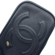 Load image into Gallery viewer, CHANEL CC Logo Crossbody Bag Black Lambskin
