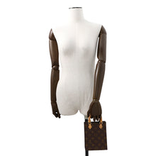 将图像加载到图库查看器中，LOUIS VUITTON Petit Sac Plat BrownM69442 Monogram
