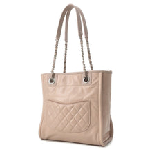 将图像加载到图库查看器中，CHANEL Deauville ChainTote Bag Pink Leather Caviar Leather Size PM
