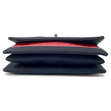 将图像加载到图库查看器中，CHANEL Matelasse ChainShoulder Bag Red/Black Lambskin
