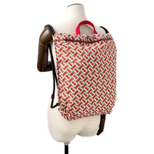 Load image into Gallery viewer, BURBERRY TBMonogram Backpack Beige/Orange/White Nylon
