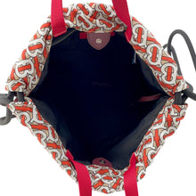 Load image into Gallery viewer, BURBERRY TBMonogram Backpack Beige/Orange/White Nylon
