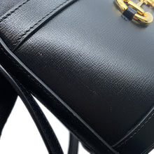 将图像加载到图库查看器中，GUCCI Horsebit 1955 Bucket Shoulder Bag Black602118 Leather
