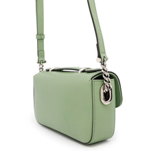 将图像加载到图库查看器中，GUCCI PETITE GG Green739722 Leather Size Mini
