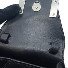 将图像加载到图库查看器中，Maison Margiela Maison Margiela MM6 Numeric Mini Shoulder Bag Black Leather
