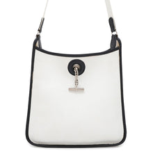 Load image into Gallery viewer, HERMES Vespa White/Black Taurillon Clemence Size PM

