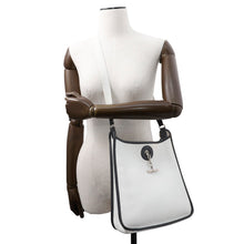 Load image into Gallery viewer, HERMES Vespa White/Black Taurillon Clemence Size PM
