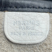 Load image into Gallery viewer, HERMES Vespa White/Black Taurillon Clemence Size PM
