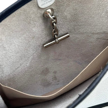 Load image into Gallery viewer, HERMES Vespa White/Black Taurillon Clemence Size PM
