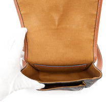 将图像加载到图库查看器中，CELINE Triomphe Falco Shoulder Bag Tan191502BZJ.04LU PVC Leather Size Medium
