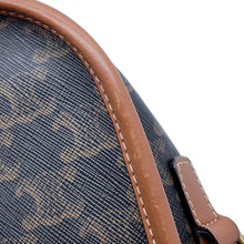 Load image into Gallery viewer, CELINE Triomphe Falco Shoulder Bag Tan191502BZJ.04LU PVC Leather Size Medium
