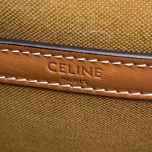 Load image into Gallery viewer, CELINE Triomphe Falco Shoulder Bag Tan191502BZJ.04LU PVC Leather Size Medium
