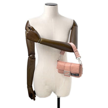 将图像加载到图库查看器中，FENDI Mamma Bucket Shoulder Bag Porter collaboration Pink7AS138 Nylon
