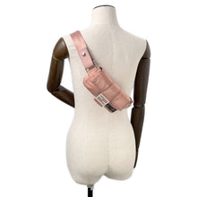 Load image into Gallery viewer, FENDI Mamma Bucket Shoulder Bag Porter collaboration Pink7AS138 Nylon
