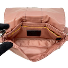 将图像加载到图库查看器中，FENDI Mamma Bucket Shoulder Bag Porter collaboration Pink7AS138 Nylon
