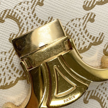 Load image into Gallery viewer, CELINE Triomphe One Shoulder Bag White194142 PVC Leather
