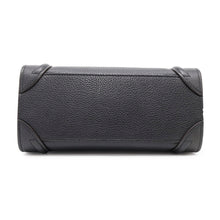 将图像加载到图库查看器中，CELINE Luggage shopper Black189243 Leather Size Nano
