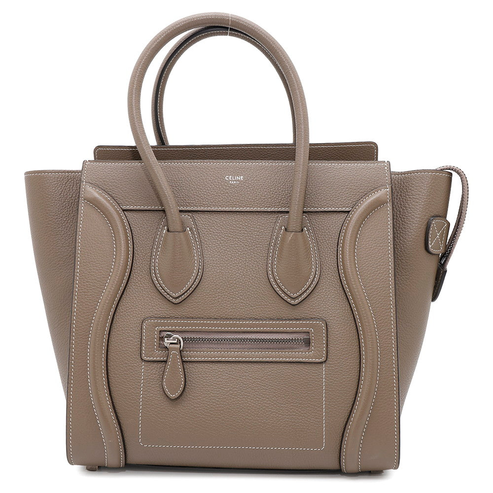 CELINE ★Luggage Shopper Suri189793 Leather Size micro