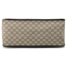 将图像加载到图库查看器中，GUCCI GG Supreme Business Bag Brown/Beige189899 PVC Leather
