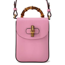 将图像加载到图库查看器中，GUCCI Bamboo3WAYShoulder Bag Pink702106 Leather Bamboo
