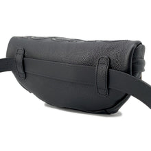 Load image into Gallery viewer, GUCCI ★Inlay logo belt bag Black768111 Leather
