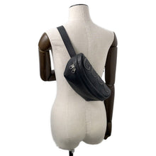 将图像加载到图库查看器中，GUCCI Inlay Logo Belt Bag Black768111 Leather
