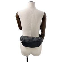 将图像加载到图库查看器中，GUCCI Inlay Logo Belt Bag Black768111 Leather
