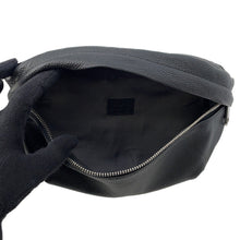 将图像加载到图库查看器中，GUCCI Inlay Logo Belt Bag Black768111 Leather
