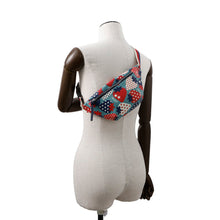 Load image into Gallery viewer, GUCCI Children's Belt Bag Strawberry Blue/Multicolor502095 PVC Leather
