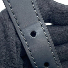 将图像加载到图库查看器中，Dior Oblique Dior Groove 20 NavyM1364UTZQ Jacquard Calf Leather Size Small

