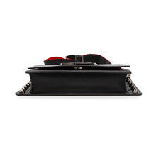 Load image into Gallery viewer, Christian Louboutin Wall Strap Shoulder Bag Black/Red Leather
