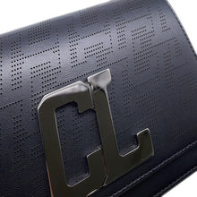 Load image into Gallery viewer, Christian Louboutin Wall Strap Shoulder Bag Black/Red Leather
