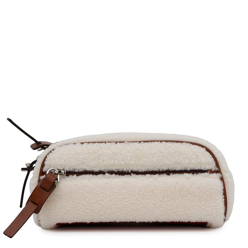 Christian Louboutin Blaster Crossbody Bag White3215176 Boa Leather