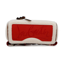 将图像加载到图库查看器中，Christian Louboutin Blaster Crossbody Bag White3215176 Boa Leather
