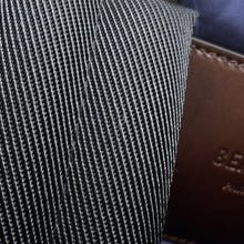 Load image into Gallery viewer, Berluti Scritto Calligraphy Backpack Blue/Brown Nylon Leather
