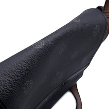 Load image into Gallery viewer, Berluti flâneur messenger bag Black PVC Leather Size PM
