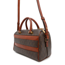 将图像加载到图库查看器中，SAINT LAURENT PARIS Baby Duffle 2WAY Handbag Brown533481 PVC Leather
